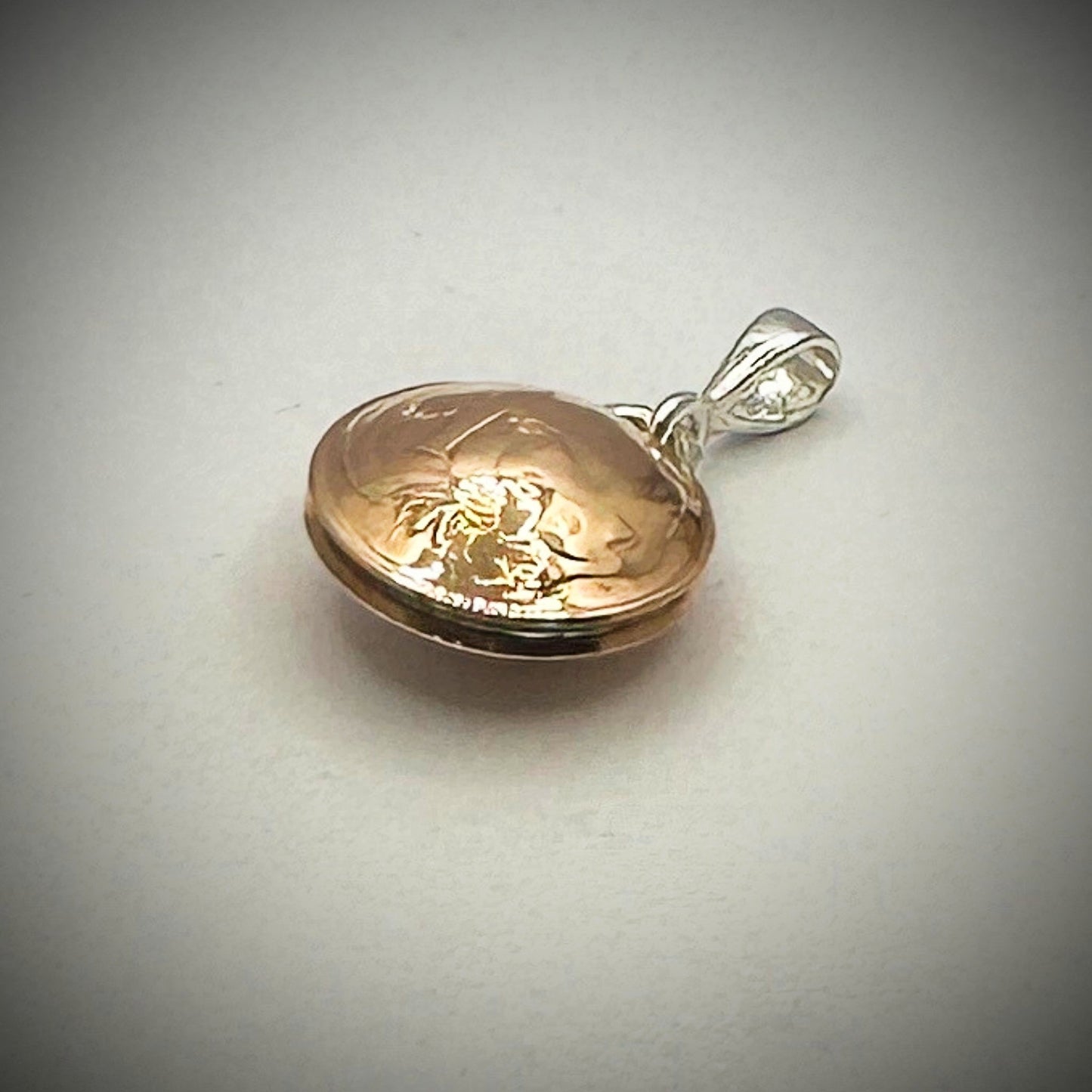 Australian 1 Cent Domed Pendant - Vintage Spirit - Handcrafted Coin Creations