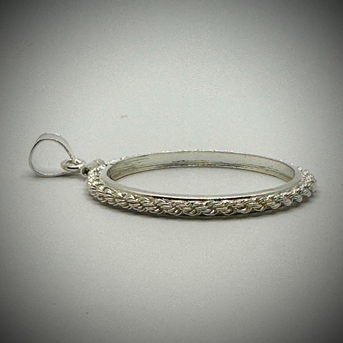 British Coins Twisted Rope Bezels - Vintage Spirit - Handcrafted Coin Creations