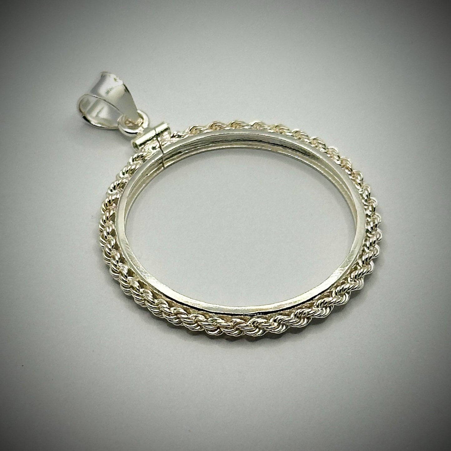 British Coins Twisted Rope Bezels - Vintage Spirit - Handcrafted Coin Creations