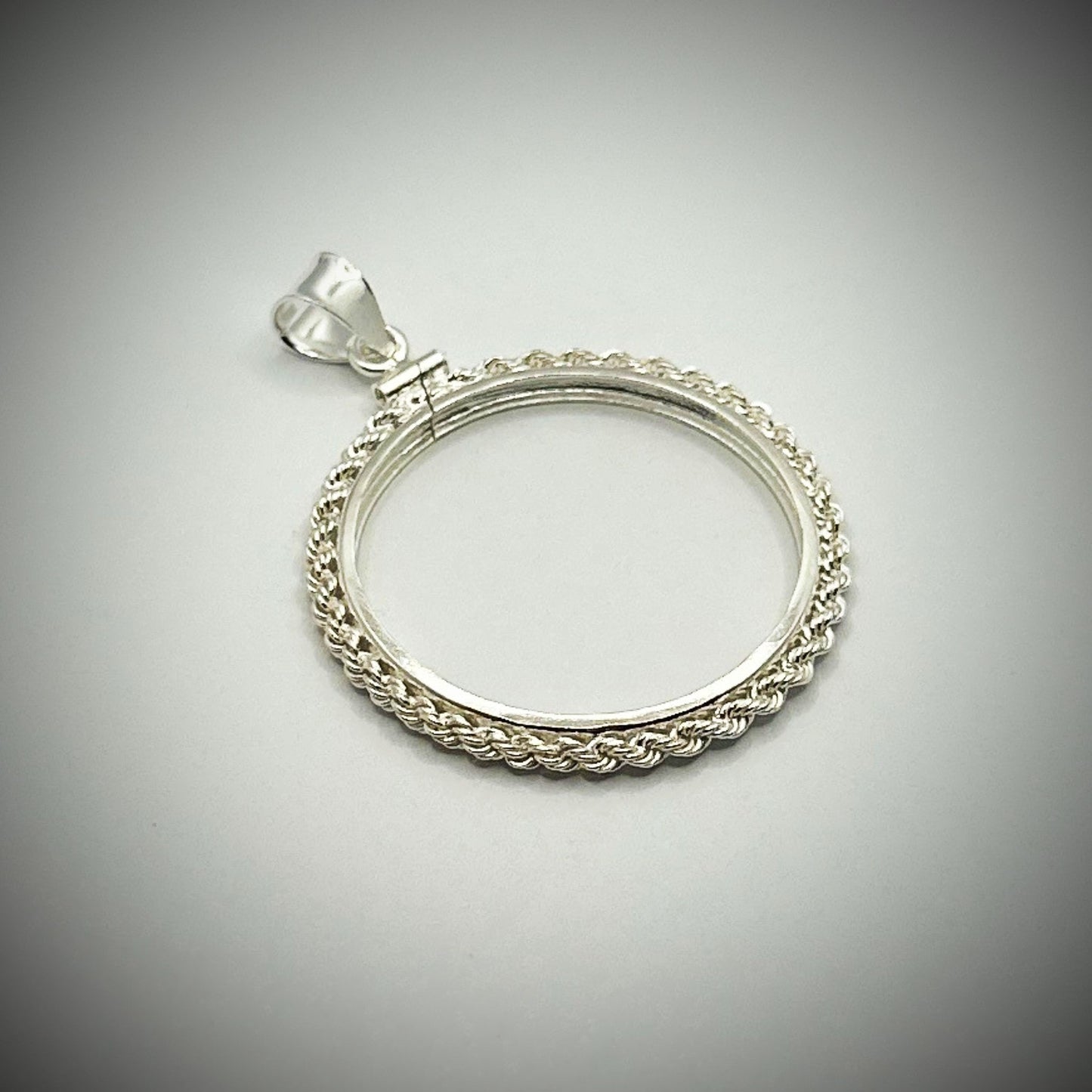 British Coins Twisted Rope Bezels - Vintage Spirit - Handcrafted Coin Creations