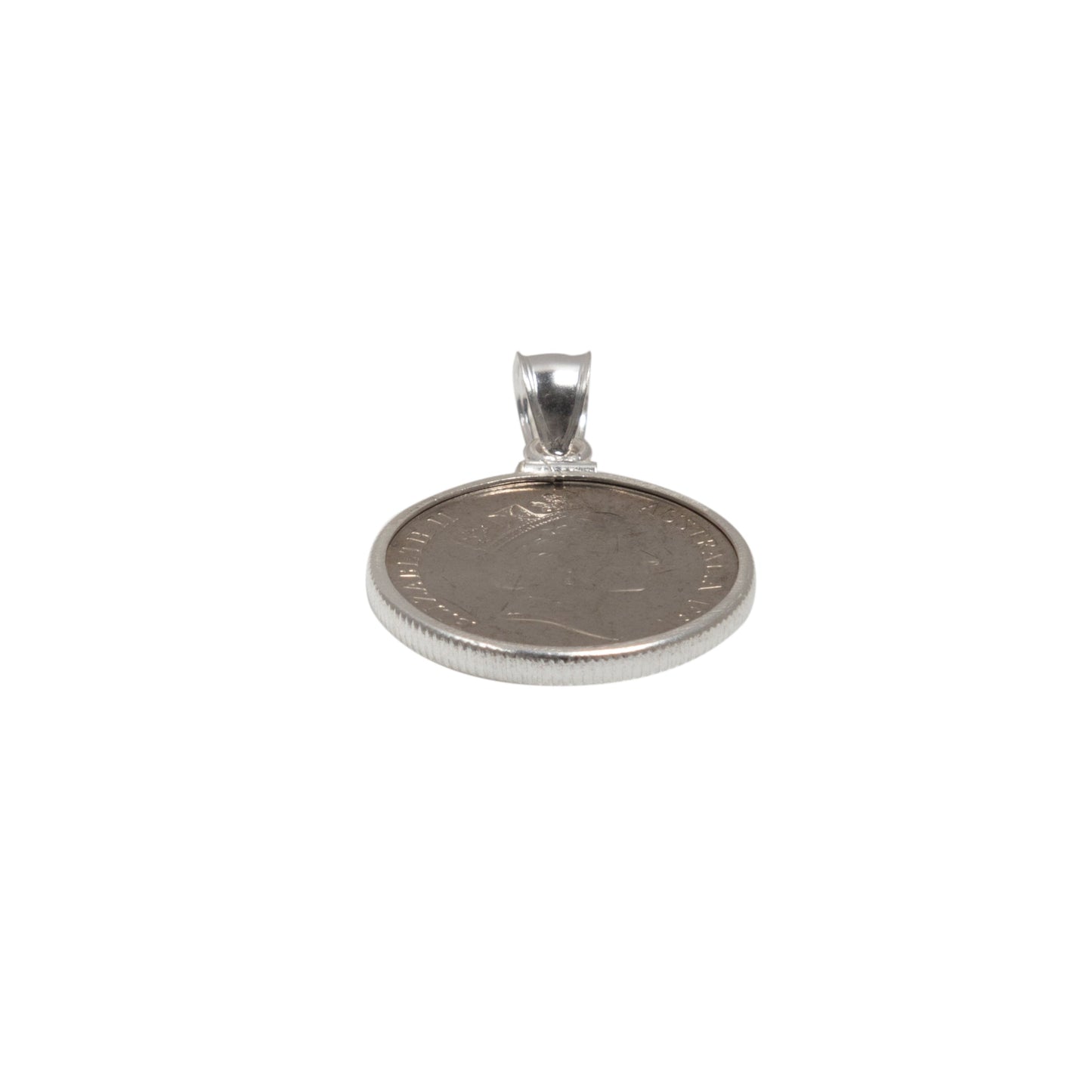 Australian 10 Cent Sterling Silver Bezel - Vintage Spirit - Handcrafted Coin Creations