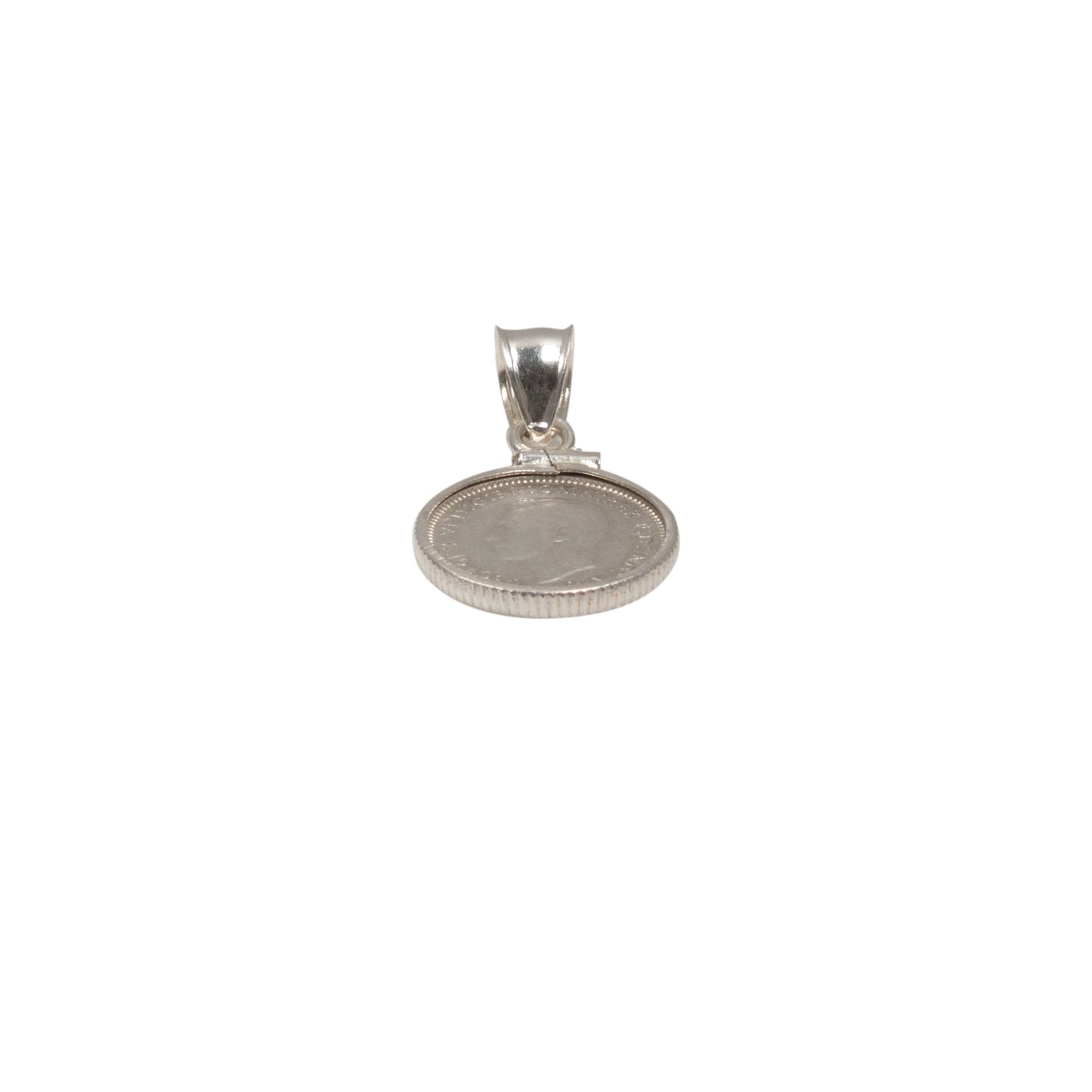 Australian Threepence Sterling Silver Bezel - Vintage Spirit - Handcrafted Coin Creations