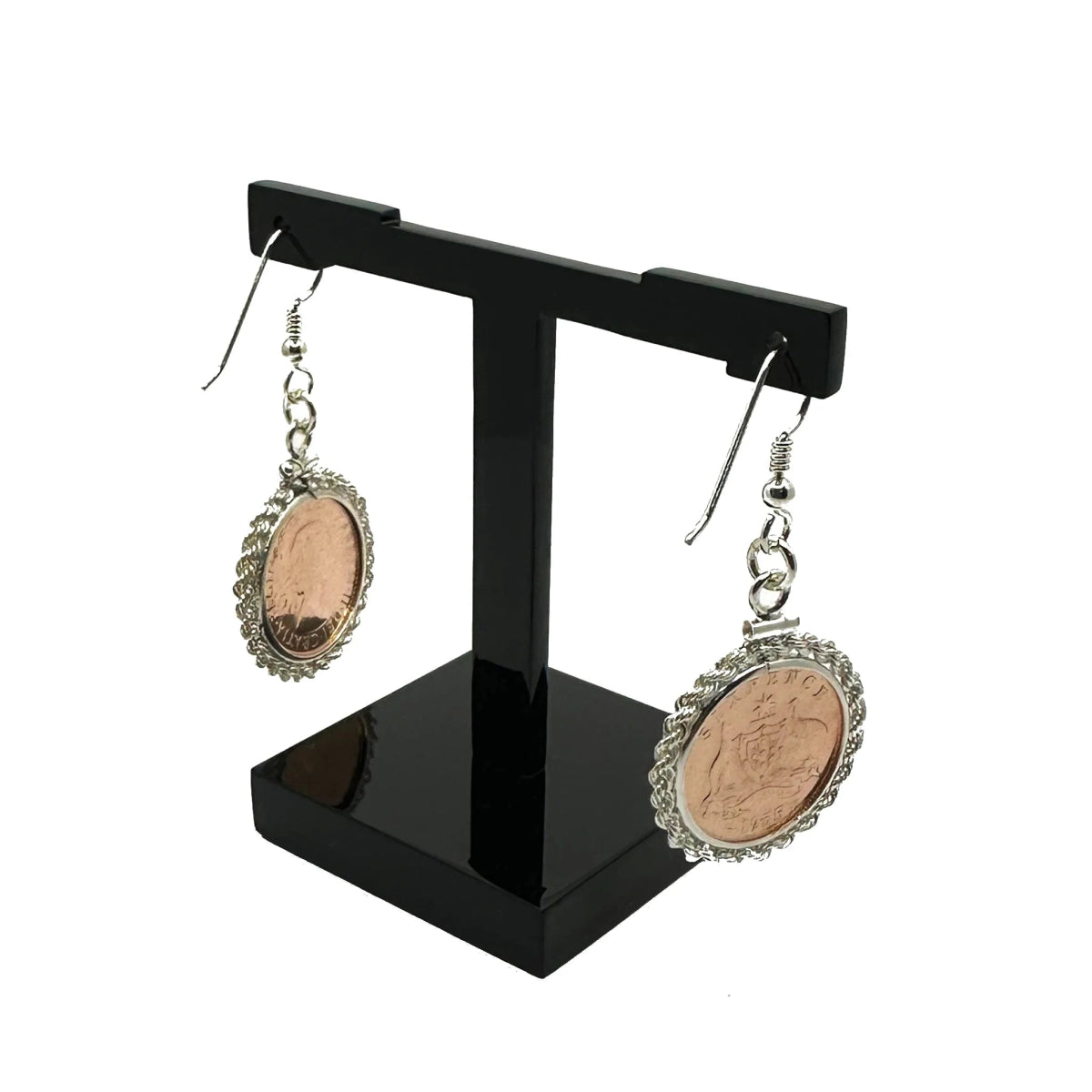 EARRINGS - Vintage Spirit - Handcrafted Coin Creations