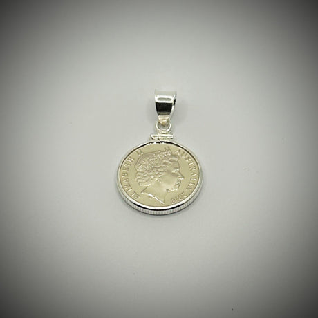 Australian 5 Cent Sterling Silver Bezel