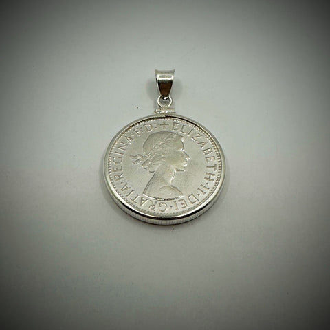 Australian Florin Sterling Silver Bezel