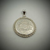 Australian Florin Twisted Rope Bezel - Vintage Spirit - Handcrafted Coin Creations