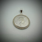 Australian Florin Twisted Rope Bezel - Vintage Spirit - Handcrafted Coin Creations