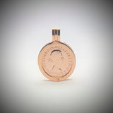Australian Penny Rose Gold VS Pendant - Vintage Spirit - Handcrafted Coin Creations