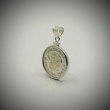 Australian Shilling Sterling Silver Bezel - Vintage Spirit - Handcrafted Coin Creations