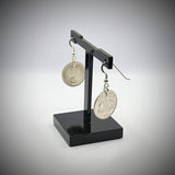 Australian Sixpence Dangle Earrings - Vintage Spirit - Handcrafted Coin Creations