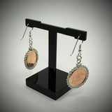 Australian Sixpence Rose Gold Plated Earrings - Vintage Spirit - Handcrafted Coin Creations