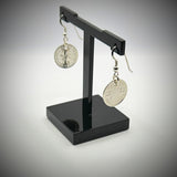 Australian Threepence Dangle Earrings - Vintage Spirit - Handcrafted Coin Creations