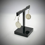 Australian Threepence Dangle Earrings - Vintage Spirit - Handcrafted Coin Creations