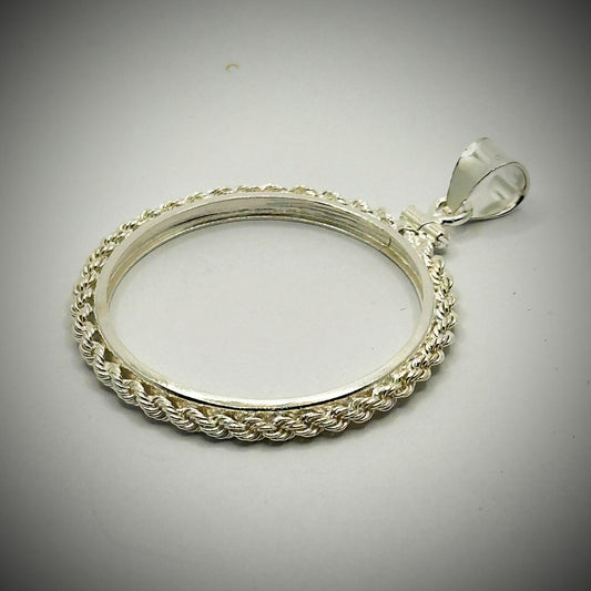 British Coins Twisted Rope Bezels - Vintage Spirit - Handcrafted Coin Creations