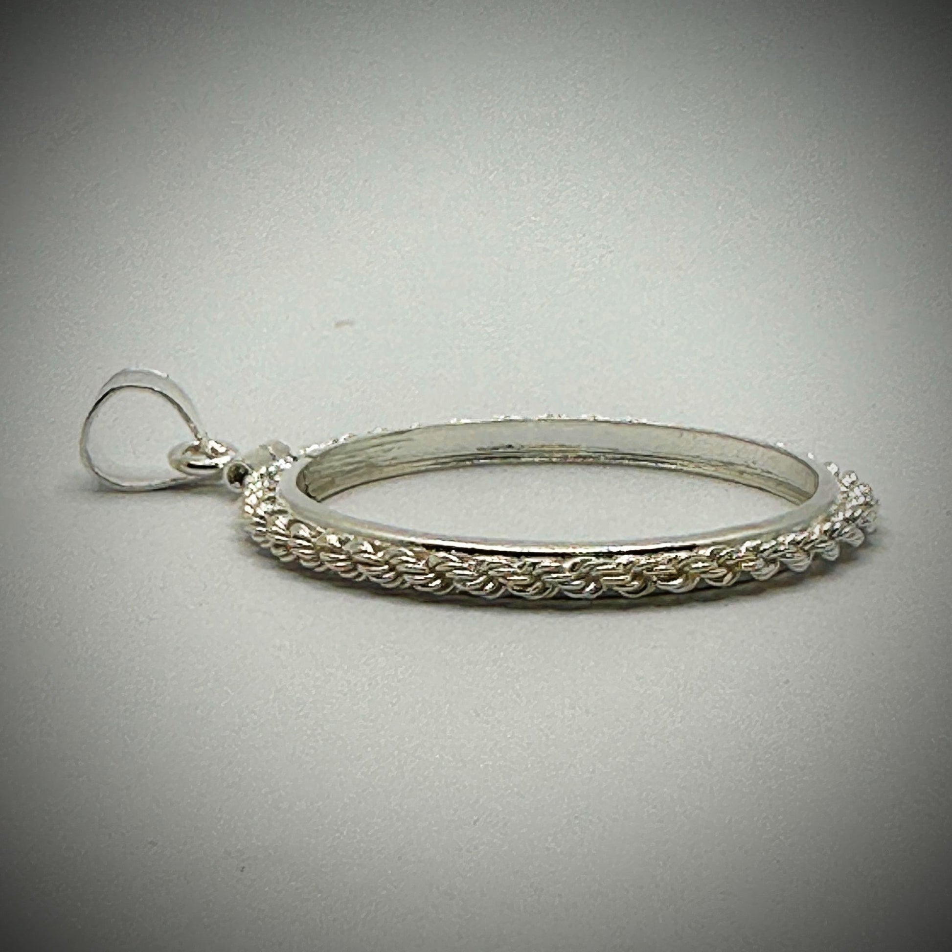British Coins Twisted Rope Bezels - Vintage Spirit - Handcrafted Coin Creations