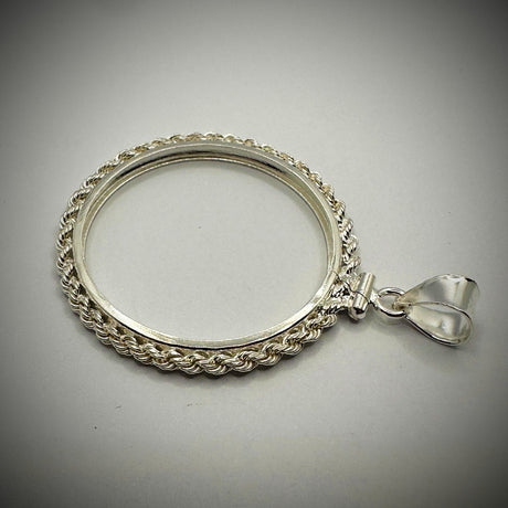 British Coins Twisted Rope Bezels - Vintage Spirit - Handcrafted Coin Creations