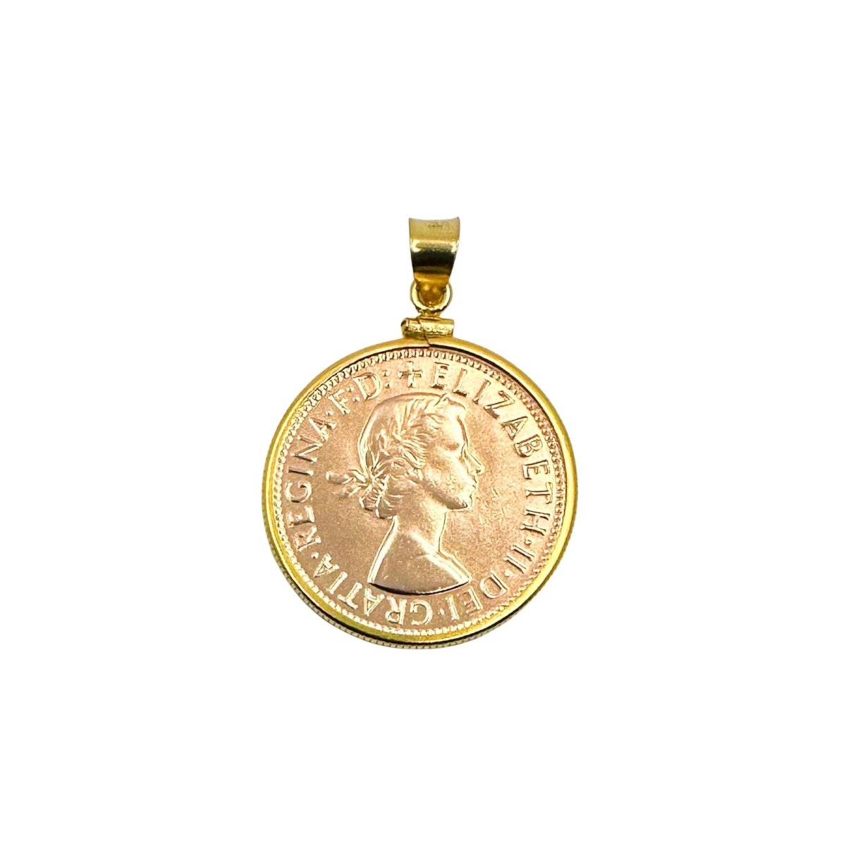Rose Gold Australian Penny Yellow Gold Filled Bezel - Vintage Spirit - Handcrafted Coin Creations