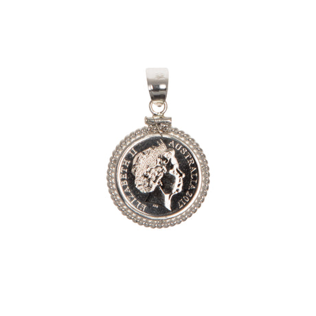 Australian 5 Cent Twisted Rope Bezel