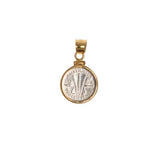 AUSTRALIAN THREEPENCE - YELLOW GOLD FILLED BEZEL | Vintage Spirit - Handcrafted Coin Creations