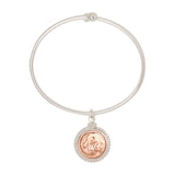Australian 1 Cent Ball - end Bangle - Vintage Spirit - Handcrafted Coin Creations