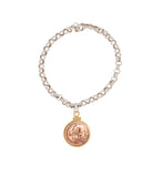 Australian 1 Cent Fine Belcher Bracelet - Vintage Spirit - Handcrafted Coin Creations