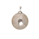 Australian 1966 50cent Handcrafted Domed Pendant - Vintage Spirit - Handcrafted Coin Creations
