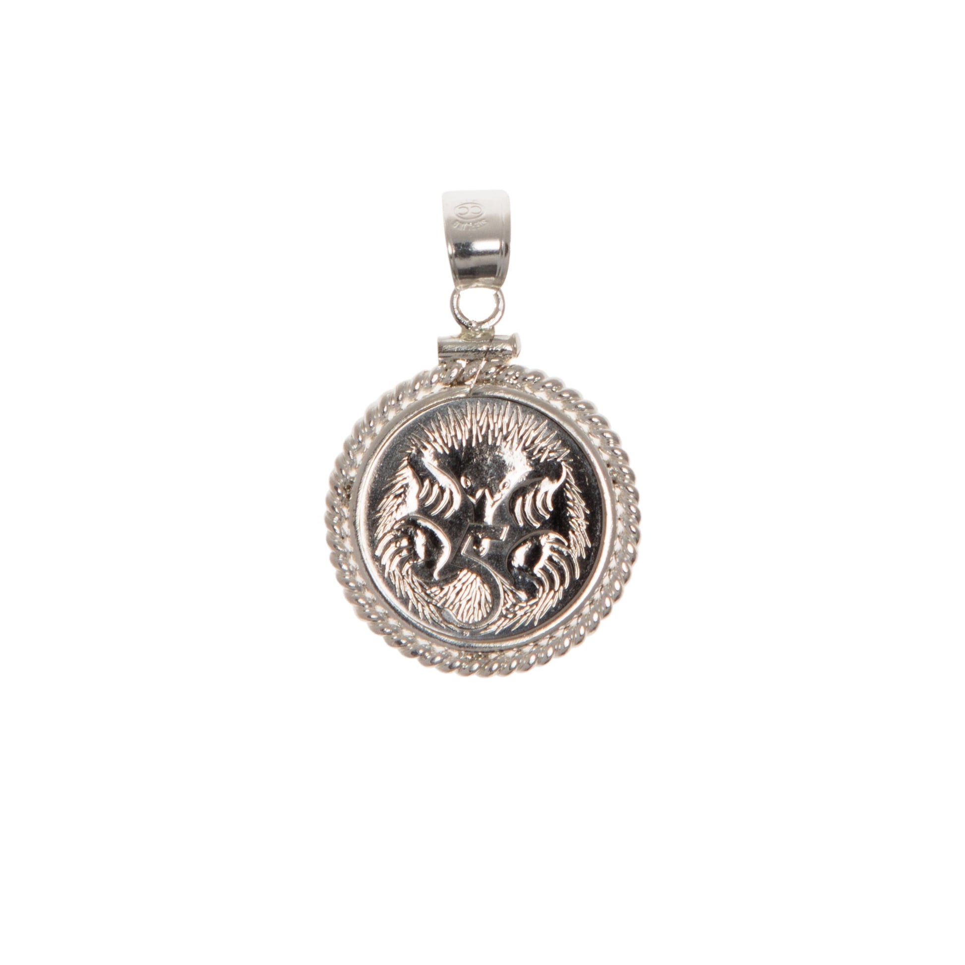 Australian 5 Cent Twisted Rope Bezel - Vintage Spirit - Handcrafted Coin Creations