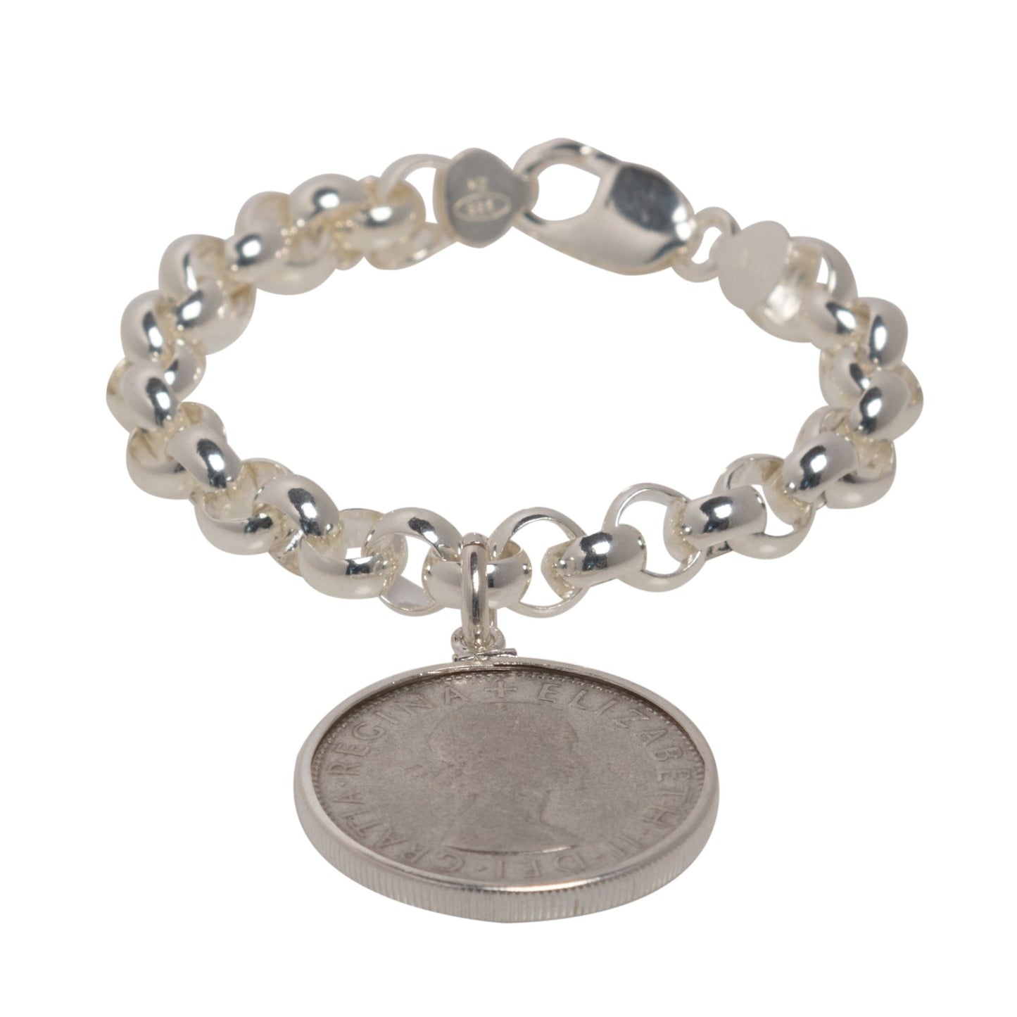 Australian Florin Belcher Bracelet - Vintage Spirit - Handcrafted Coin Creations