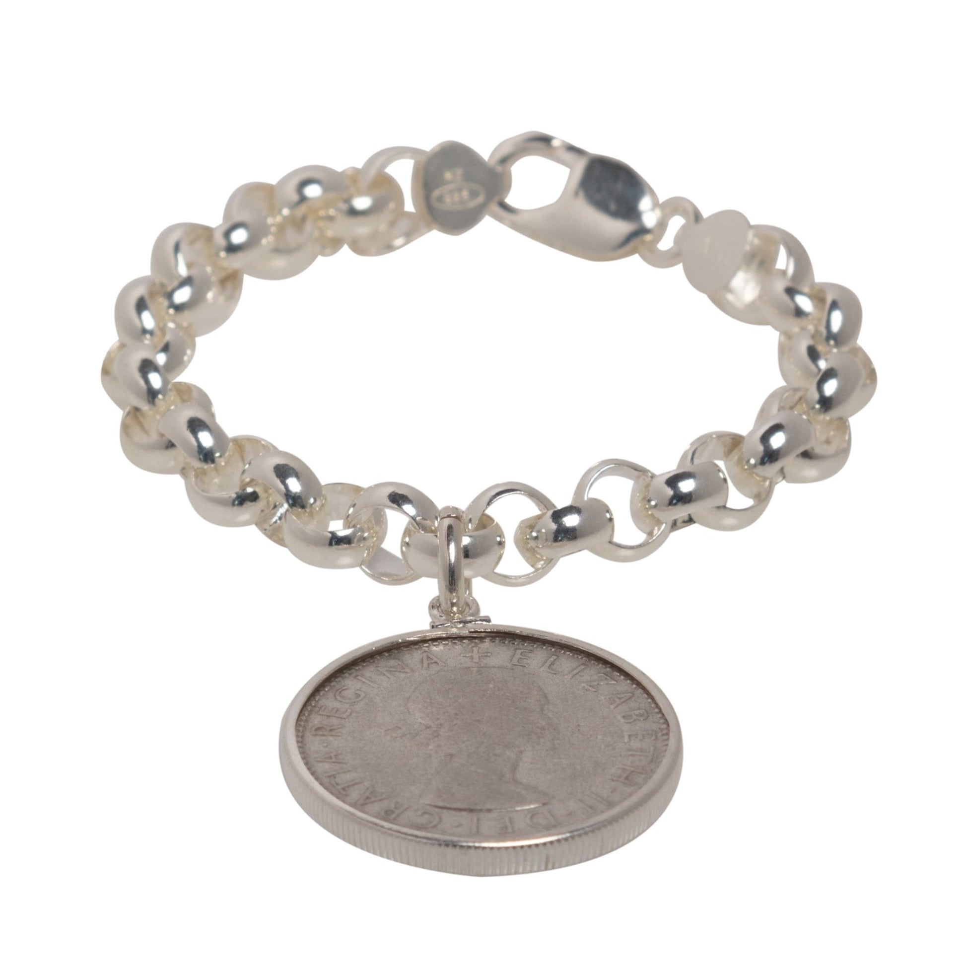 Australian Florin Belcher Bracelet - Vintage Spirit - Handcrafted Coin Creations