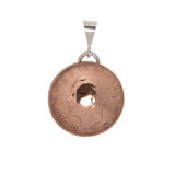 Australian Penny Handcrafted Domed Pendant - Vintage Spirit - Handcrafted Coin Creations
