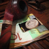 Australian Shilling Money Clip - Vintage Spirit - Handcrafted Coin Creations