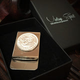 Australian Shilling Money Clip - Vintage Spirit - Handcrafted Coin Creations