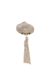 Australian Shilling Pendant with Sterling Silver Tassel - Vintage Spirit - Handcrafted Coin Creations