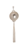 Australian Shilling Pendant with Sterling Silver Tassel - Vintage Spirit - Handcrafted Coin Creations
