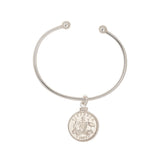 Australian Sixpence Cuff Bracelet - Vintage Spirit - Handcrafted Coin Creations