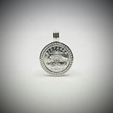 Australian Sixpence VS Pendant - Vintage Spirit - Handcrafted Coin Creations