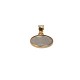 Australian Sixpence Yellow Gold Filled Bezel - Vintage Spirit - Handcrafted Coin Creations