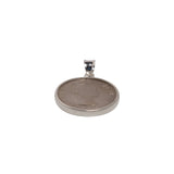 British Shilling Sterling Silver Bezel - Vintage Spirit - Handcrafted Coin Creations