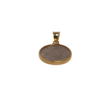 British Sixpence Yellow Gold Filled Bezel - Vintage Spirit - Handcrafted Coin Creations